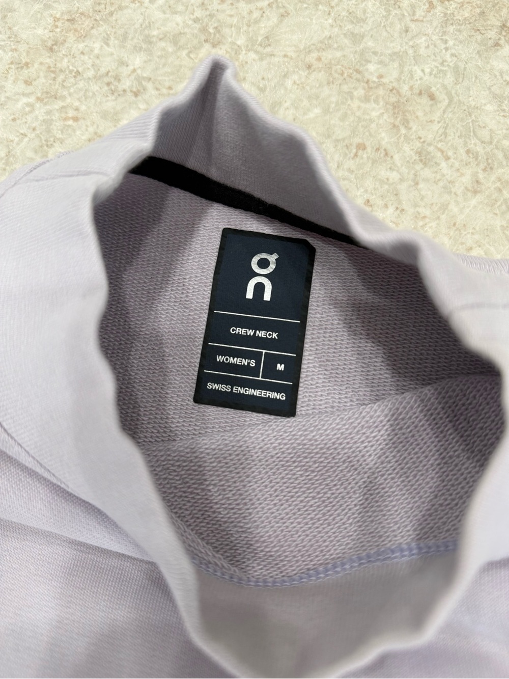 On Cloud Pale Lavender Crewneck Sweatshirt - Picture 5 of 6